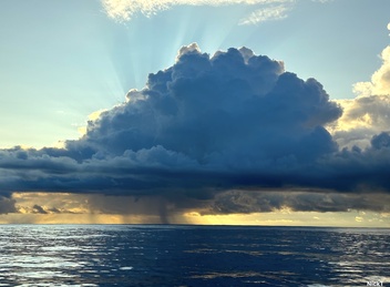 Tropical cloud formation